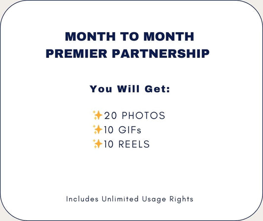 Premier Partnership: Month to Month