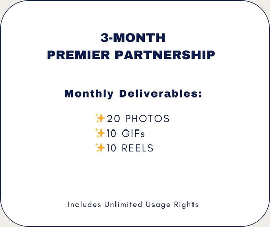 Premier Partnership: 3-Months