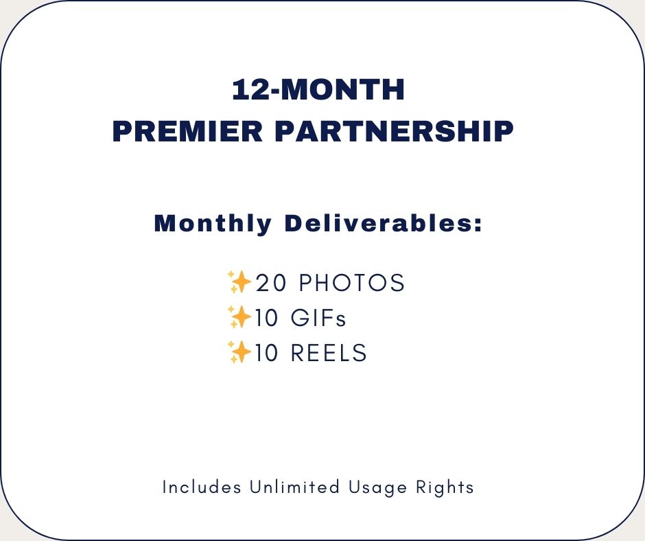 Premier Partnership: 12-Months