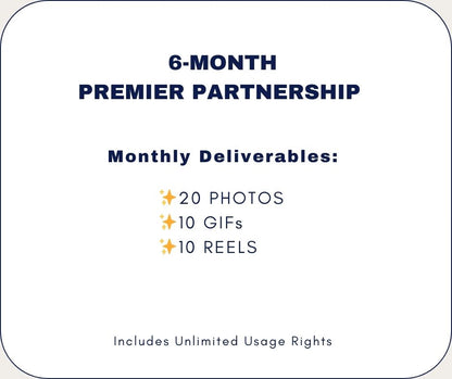 Premier Partnership: 6-Months